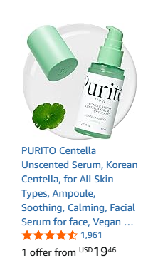 PURITO Centella Unscented Serum