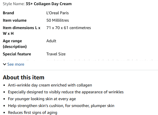 L’Oréal Paris Wrinkle Expert