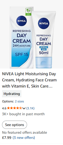 NIVEA Light Moisturising Day Cream