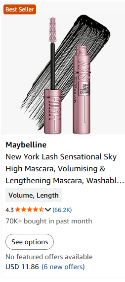 Maybelline New York Lash Sensational Mascara