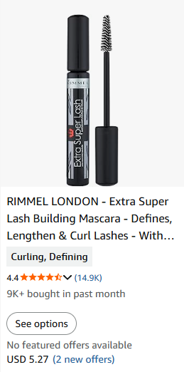 RIMMEL LONDON - Extra Super Lash Building Mascara