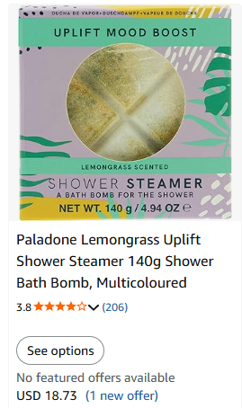 Benefits of Paladone Lemongrass Shower Steamer