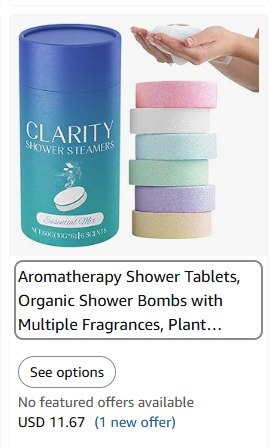 Aromatherapy Shower Steamers Set (24 pcs)